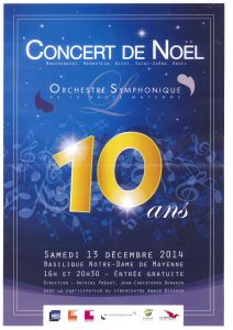 Affiche 13.12.2014 orchestre