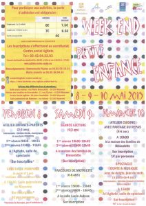 AGITATO Programme week-end petite enfance