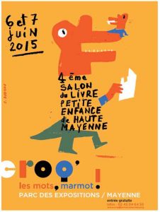 Affiche CROQ'LES MOTS MARMOTS 2015