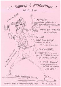 Affiche un samedi à Montflours (13.06.2015)